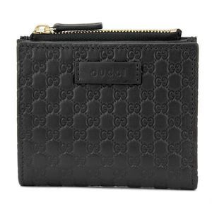 Gucci Bi-fold Wallet Black Black GUCCI